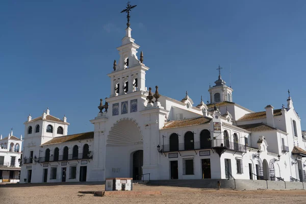 Aldea del Rocio, Huelva, Hiszpania Obrazy Stockowe bez tantiem