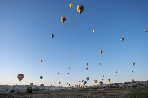 Goreme Cappadocia Turkey September 2019 Famous Hot Air Balloons Cappadocia — Stock Photo, Image