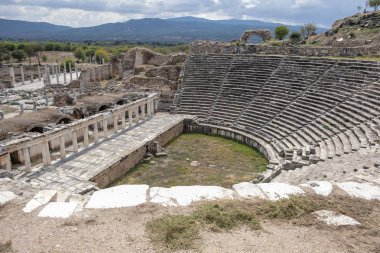 Afrika Antik Tiyatrosu. Aphrodisias, Yunan aşk tanrıçası Afrodit 'in adını almıştır. Karacasu - Aydn, Türkiye