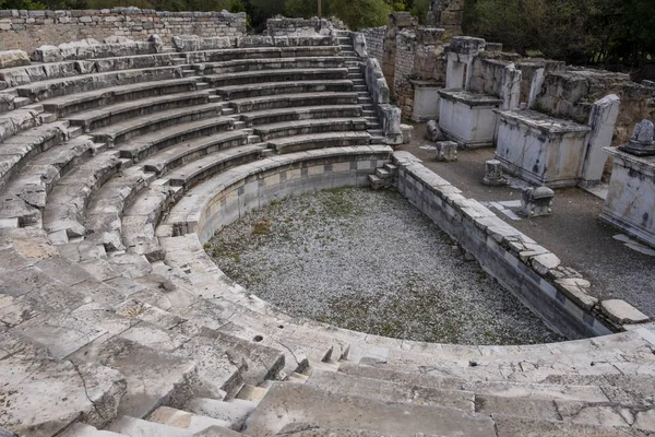 Unesco Werelderfgoed Archeologische Site Van Aphrodisias Straten Van Stad Omvatten — Stockfoto