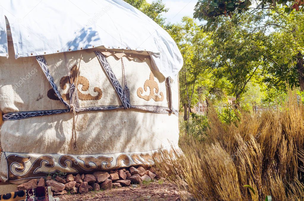 A beautiful yurt in Kyrgyzstan
