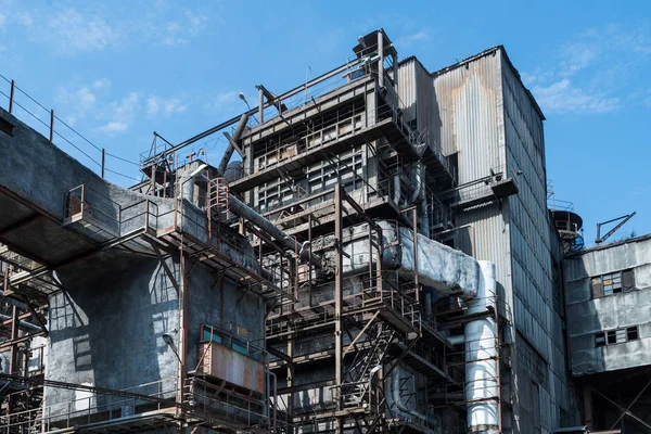 Old Rusty Thermal Power Plant — Stock Photo, Image