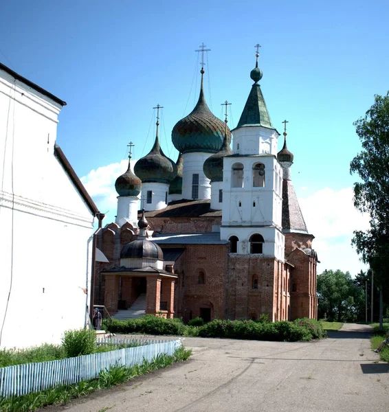 Rusia Ciudad Rostov Grande Fotos Catedral Rostov Arquitectura Ciudad Antigua —  Fotos de Stock