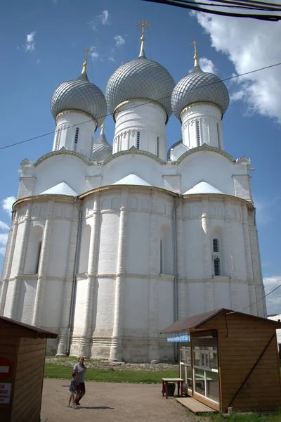 Rusia Ciudad Rostov Grande Fotos Catedral Rostov Arquitectura Ciudad Antigua —  Fotos de Stock