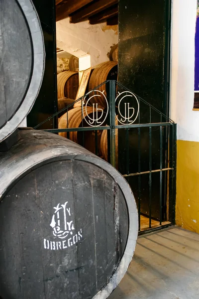 Entrada Una Pequeña Bodega Zona Del Jerez — Foto de Stock