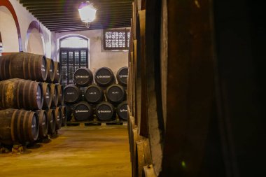 Jerez-Xrs-Sherry küçük şarap imalathaneleri de Varil hattı