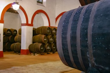 Jerez-Xrs-Sherry Varil hattında küçük şarap imalathaneleri