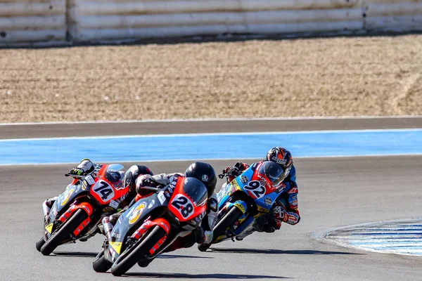 Campeonato de motociclismo FIM CEV 2019 Jerez de la Frontera, carrera dominical — Foto de Stock