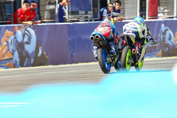 Campeonato de motociclismo FIM CEV 2019 Jerez de la Frontera, carrera dominical —  Fotos de Stock