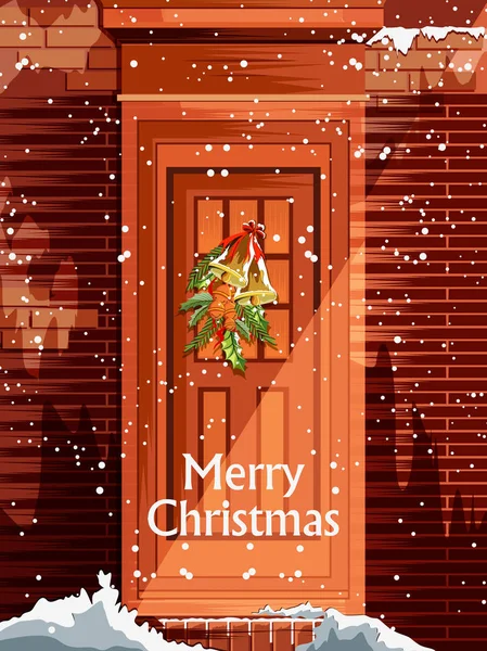 Прикраси для привітання з новим роком та Різдвом Христовим — стоковий вектор