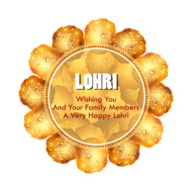 Punjab Hindistan 'daki mutlu Lohri festivali