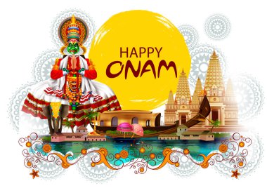 Güney Hindistan festivali için iyi bayramlar.