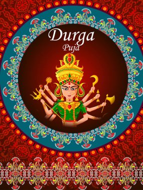 Mutlu Durga Puja Hindistan bayram geçmişi