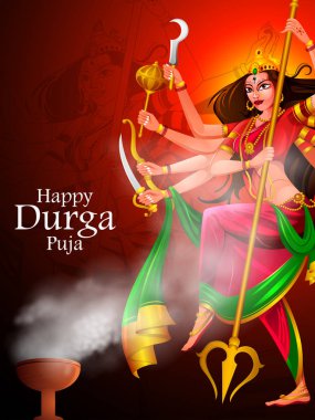 Mutlu Durga Puja Hindistan bayram geçmişi