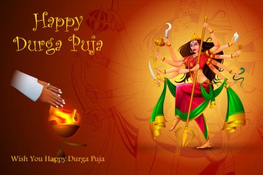 Mutlu Durga Puja Hindistan bayram geçmişi