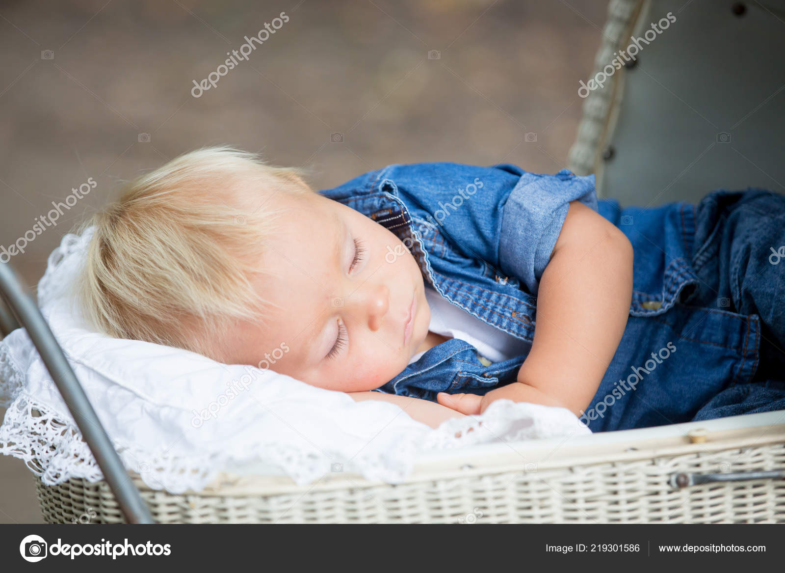 newborn baby in stroller