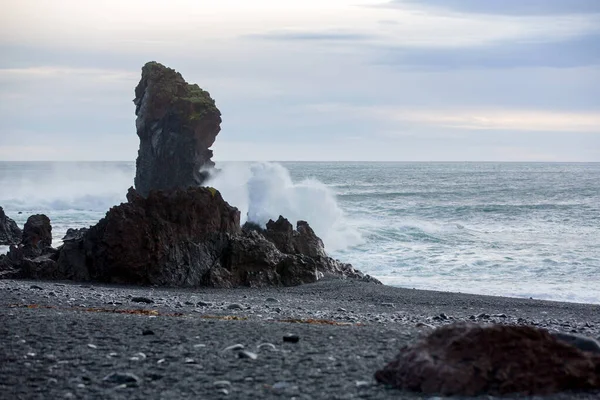 Krásná příroda v Národní park Snaefellsjokull na Islandu, au — Stock fotografie