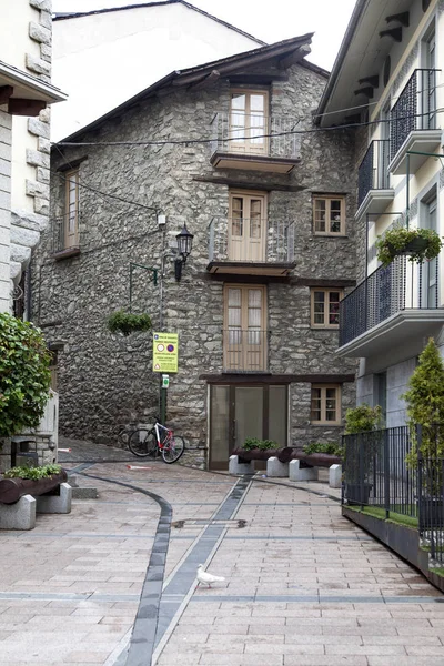 Andorra Vella Ist Die Hauptstadt Der Berge — Stockfoto