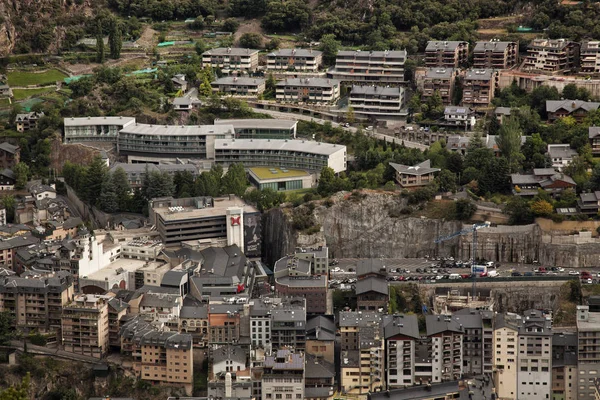 Andorra Vella Hlavním Městem Hor — Stock fotografie