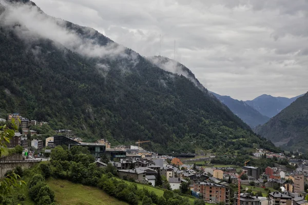 Andorra Vella Capital Mountains — Stock Photo, Image