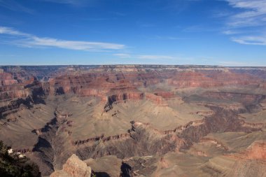 South Rim, Grand Canyon National Park, Abd'den kanyonların güzel manzara görünümü