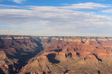 South Rim'den kanyonların manzara manzarası, Grand Canyon National Park, ABD