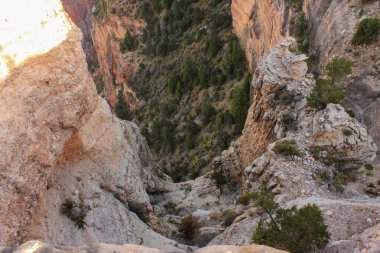 Kanyonun manzarası, Grand Canyon Ulusal Parkı, Arizona
