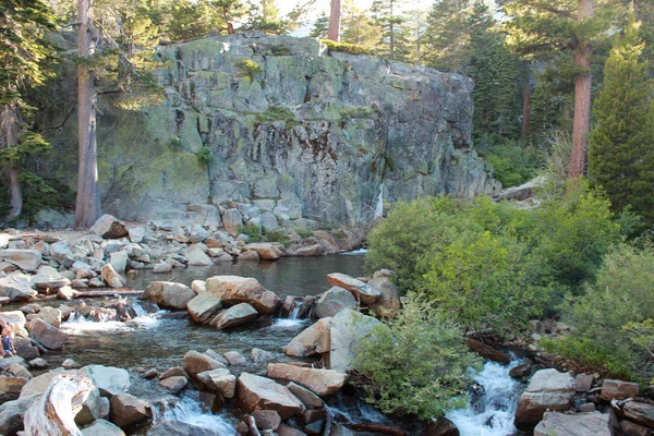 Θέα στο Eagle Creek στο Τάχο, Καλιφόρνια — Φωτογραφία Αρχείου