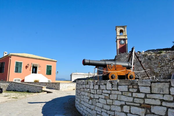 Old gun of Kerkira castle