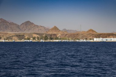 Şarm El Şeyh yakınlarındaki deniz iskelesi