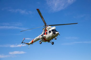  Askeri helikopter Kaniya iniş