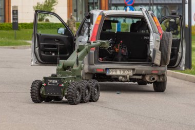 Özel altı tekerlekli robot Ibis