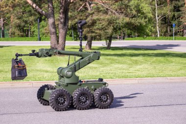 Özel altı tekerlekli robot Ibis