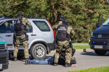 Polonya Sınır Muhafız taktik biriminin özel olaylar 