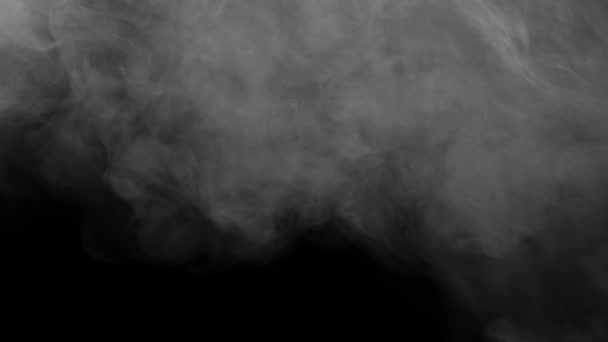 Rauch Overlay Für Den Hintergrund Der Komposition — Stockvideo