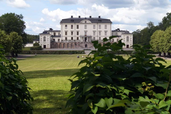 Palais Rosersberg Situé Sur Lac Malaren Périphérie Stockholm Construit Dans — Photo
