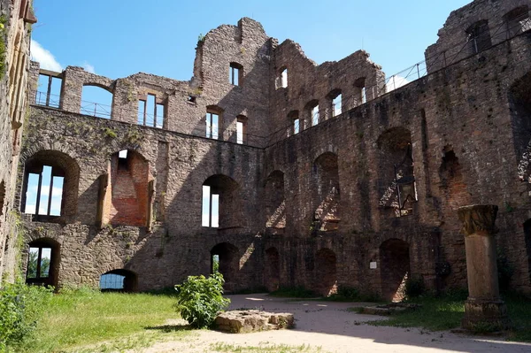 Ruínas Antigo Castelo Hohenbaden Baden Baden Alemanha — Fotografia de Stock