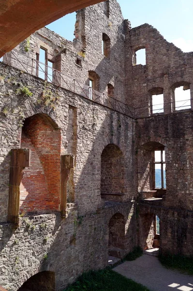 Baden Baden antik Hohenbaden Kalesi kalıntıları, Almanya