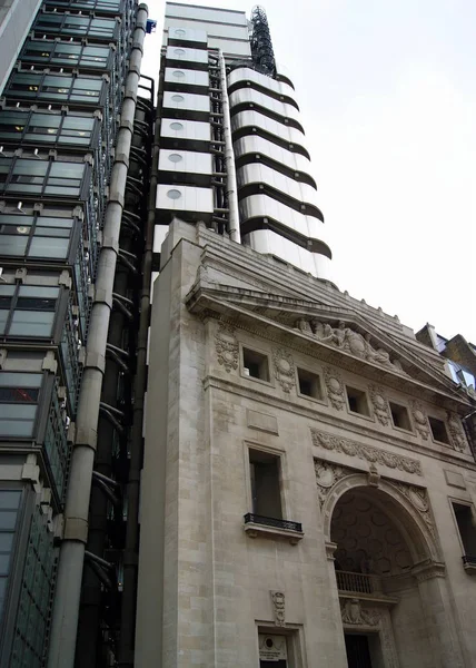 Lloyd's Building in the City of London, UK
