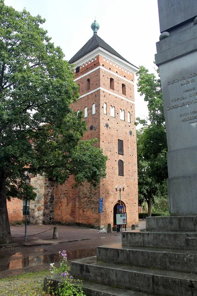 Kostel Svaté Trojice Původem Století Uppsala Švédsko — Stock fotografie