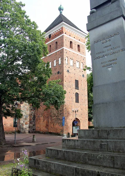 Kostel Svaté Trojice Původem Století Uppsala Švédsko — Stock fotografie