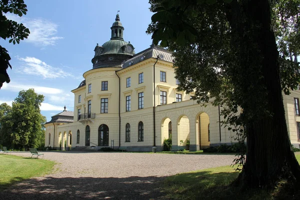 Château Bjarka Saby Style Baroque Suède — Photo