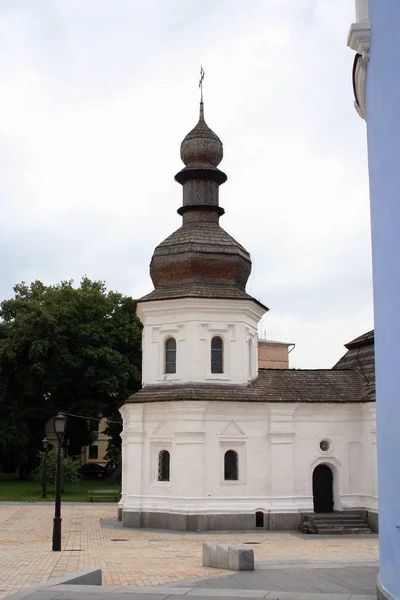 Трапезная Церковь Иоанна Богослова Свято Михайловском Монастыре Киев Украина — стоковое фото