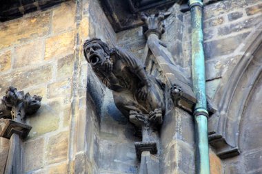 Prag'daki St. Vitus Katedrali'nin Gargoyles'ı, Çek Cumhuriyeti 