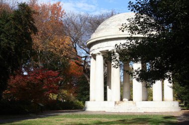 Sonbaharda Columbia Savaş Anıtı Bölgesi, I. Dünya Savaşı, Washington Dc görev yaptı Columbia Bölgesi vatandaşları anısına