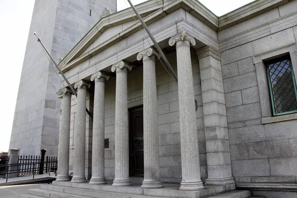 Bunker Hill savaş alanı, Boston Ma müzenin klasik tarzı portiko