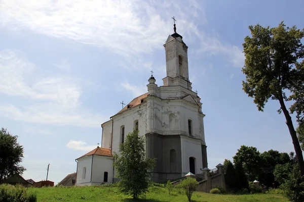 Chiesa Cattolica Della Natività Della Beata Vergine Maria Ristrutturazione Zaslawye — Foto Stock