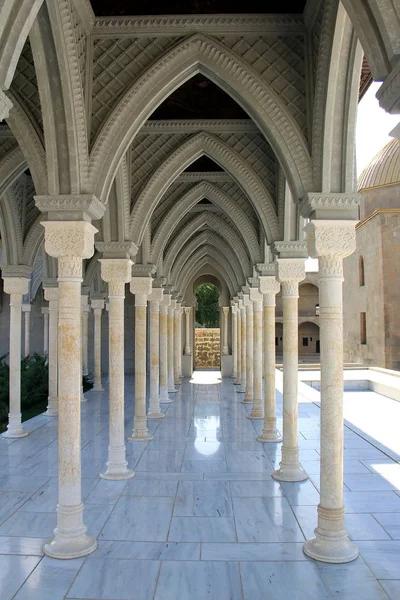 Säulengalerie Rabati Schloss Akhaltsikhe Georgien — Stockfoto