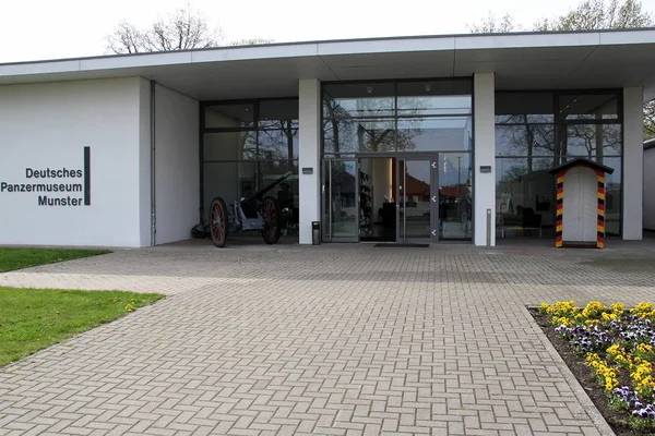 Duits Tankmuseum Tanks Militaire Voertuigen Uitrusting Munster Nedersaksen Duitsland — Stockfoto