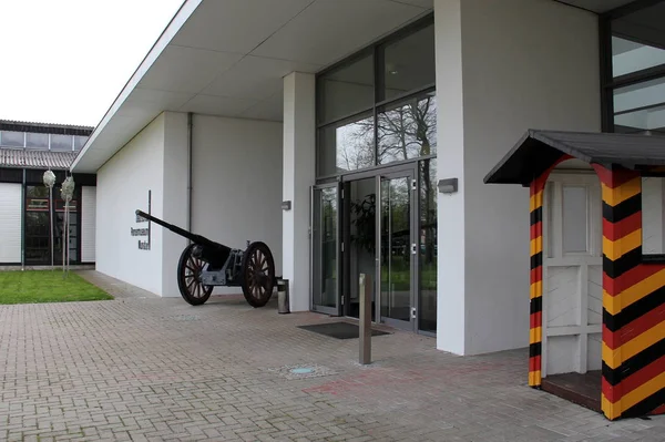 Deutsches Panzermuseum Panzer Und Militärfahrzeuge Münster Niedersachsen Deutschland — Stockfoto